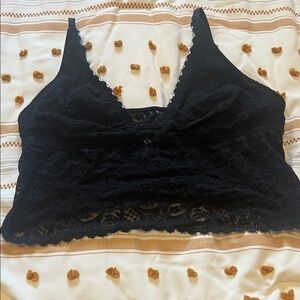 Aerie Black Lace Bralette